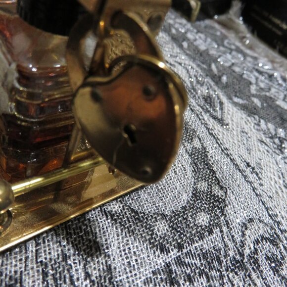 TANTALUX BY CARDINAL PERSONAL EAU DE PARFUM BAR WITH TAG, HEART LOCK & KEY 1938 - Picture 9 of 12